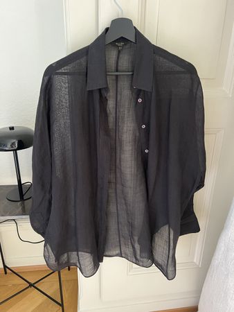 Chemisier Massimo Dutti noir
