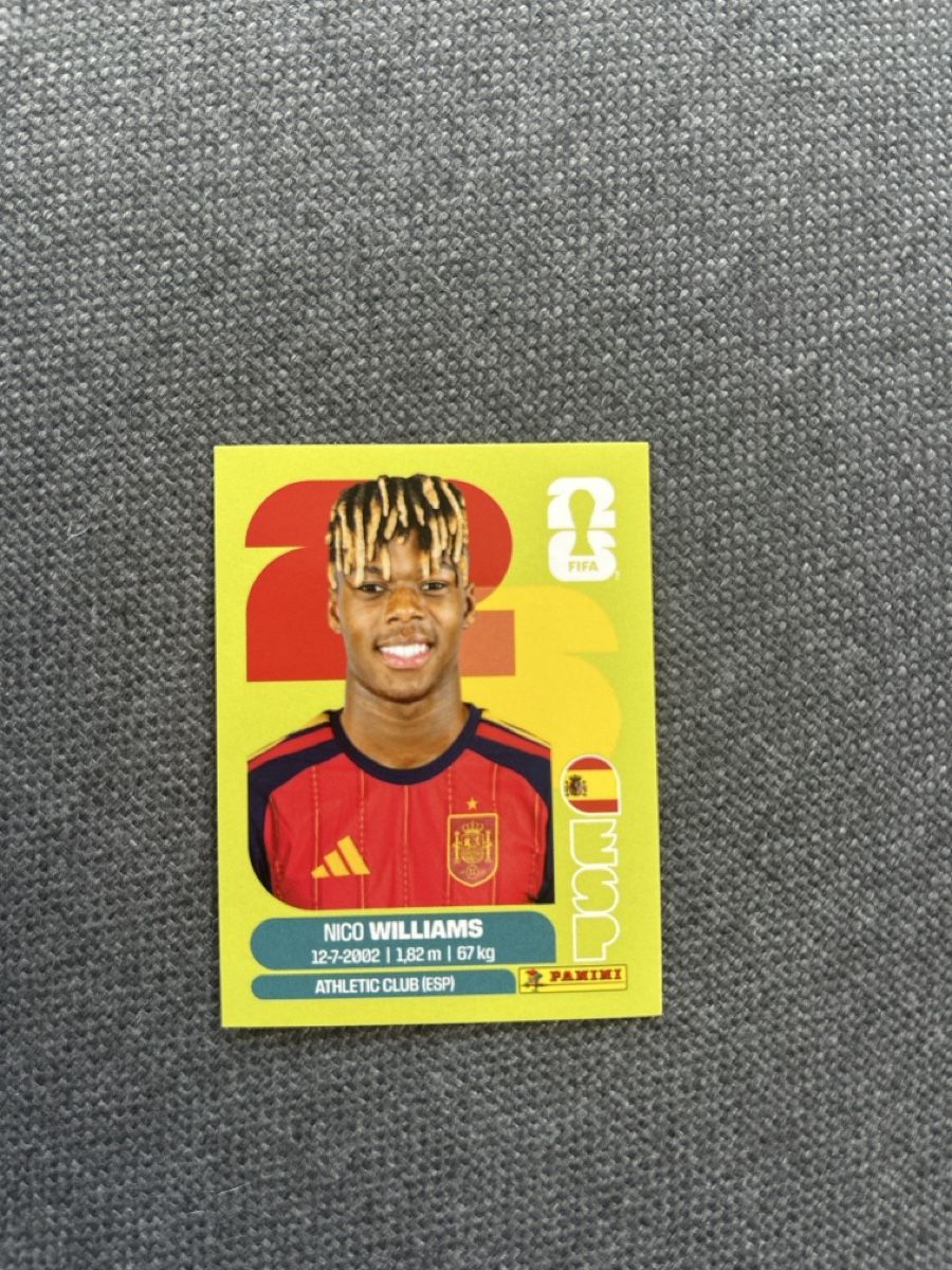 Panini Carte collezionabili: Panini Sticker Nico Williams ESP 17 – Nuovo (secondo la descrizione) da Tägerwilen venduto da NoRaq