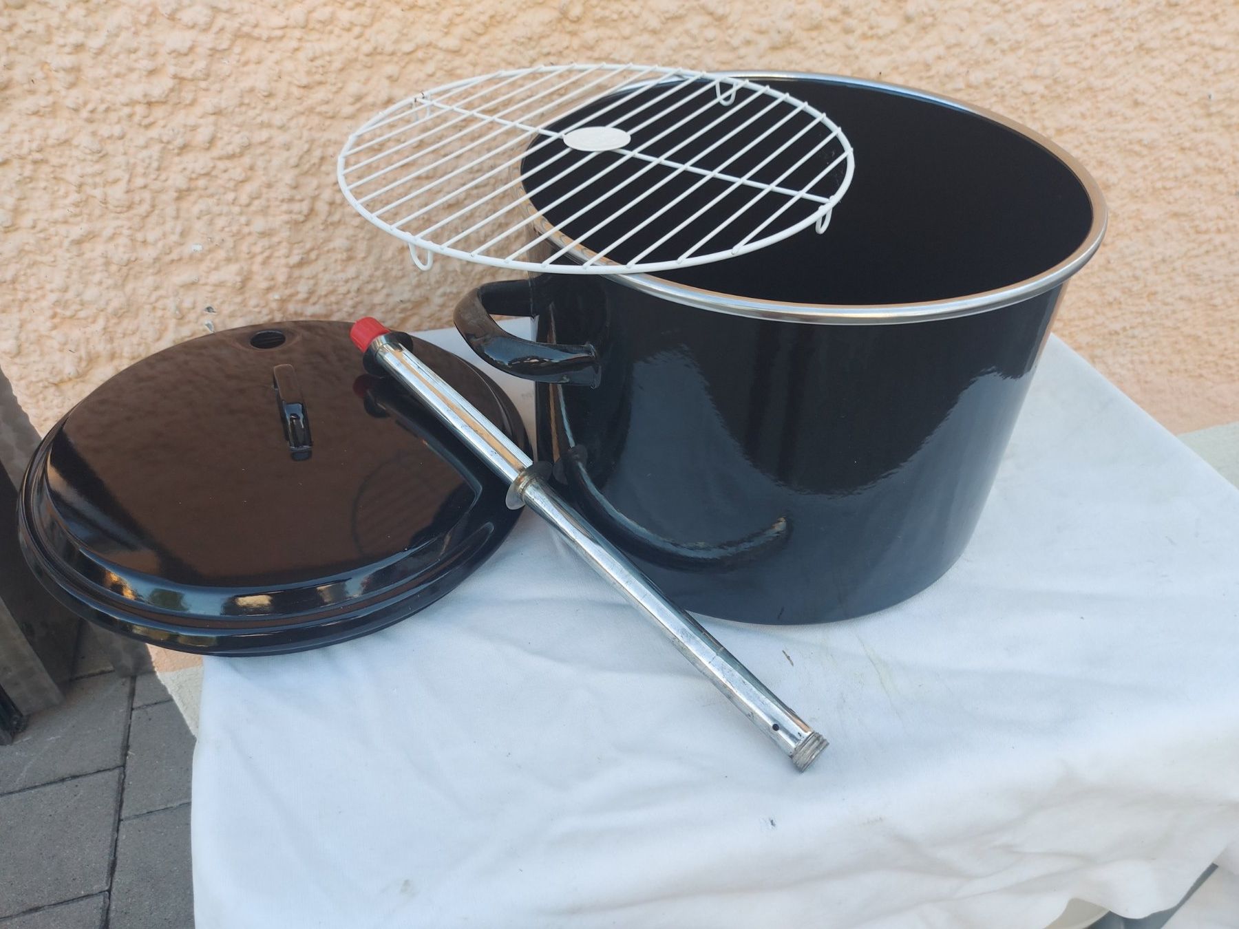 Töpfe: Einkochtopf; Schwarzer Kochtopf mit Thermometer 35cm – Neu und originalverpackt aus Rheinau von profitronic.shop 6