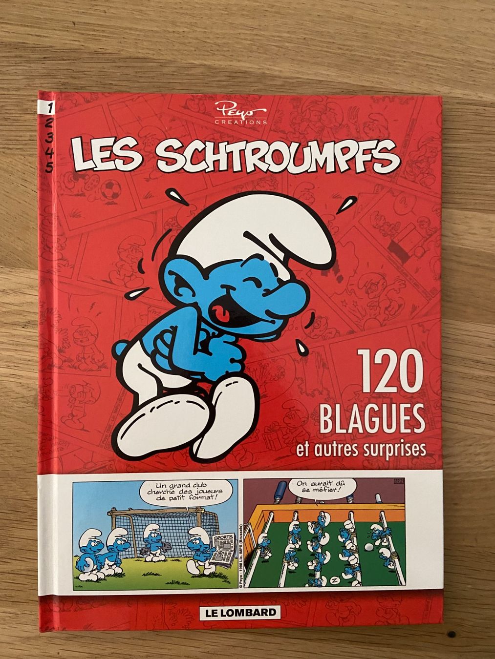 Comics: LES SCHTROUMPFS / 120 BLAGUES / PREMIERE EDITION – Gebraucht aus Corcelles-près-Payerne von 1562Comics