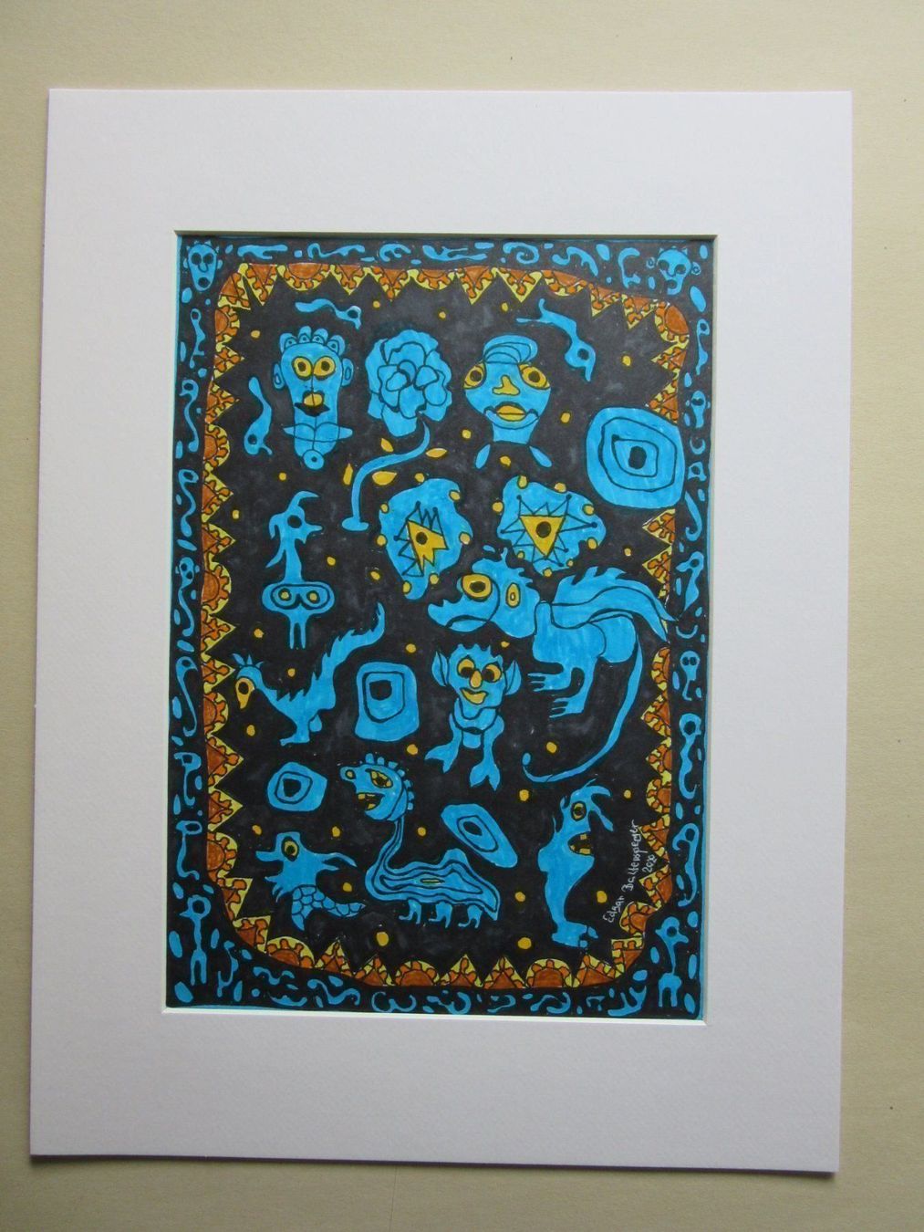 Gemälde: EDGAR BALTENSPERGER  ORIGINAL MISCHTECHNIK SIGNIERT – Gebraucht aus Gersau von grafik-kunst 1