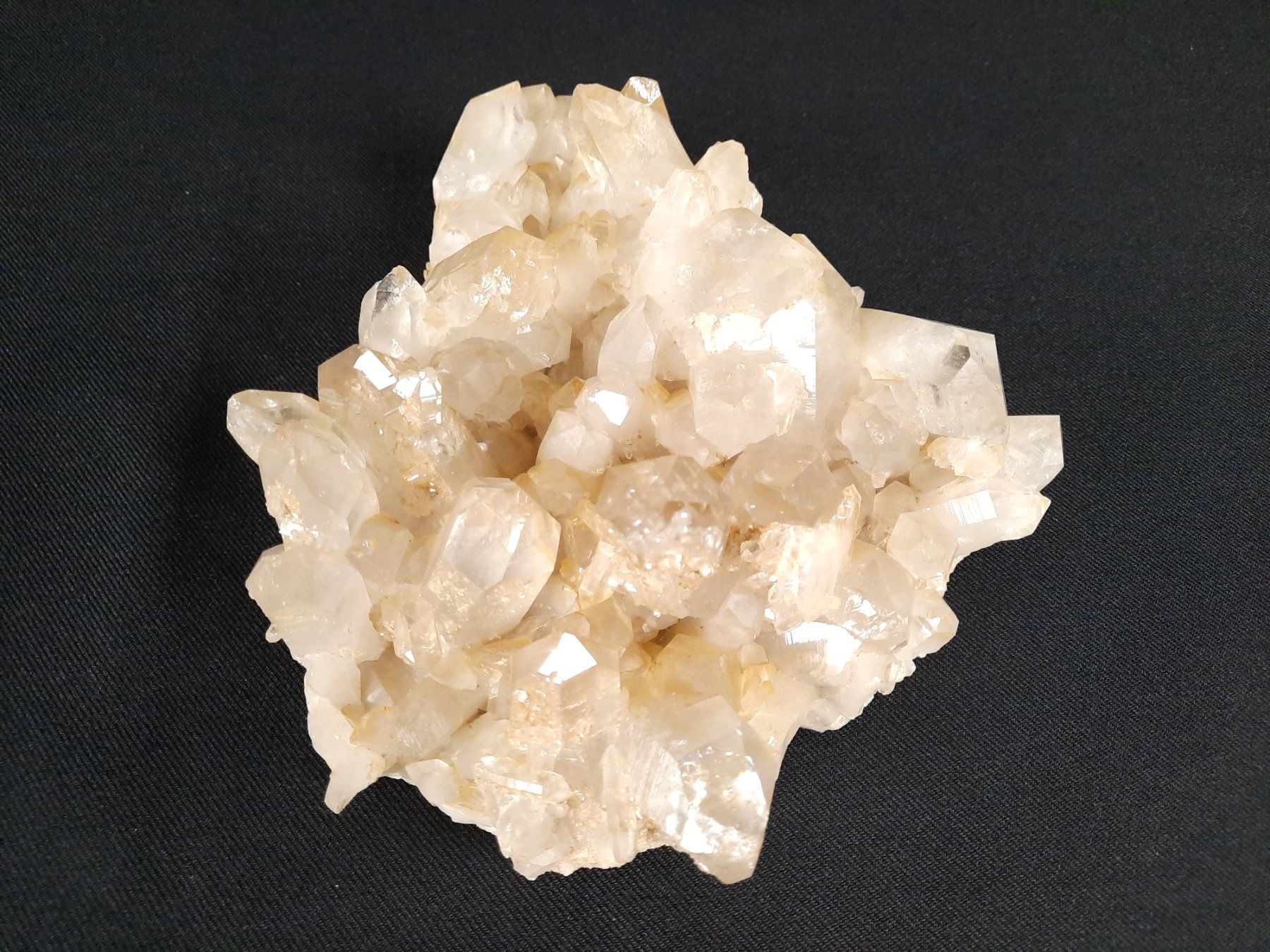 Edelsteine: Wunderschöne Quarzstufe / Bergkristall, ca. 21 cm – Gebraucht aus Beinwil am See von Restwert_Beinwil 3
