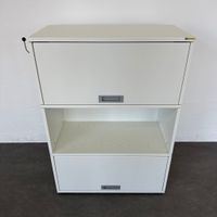 Zurbuchen Tamos Kombischrank - 3 Module - Weiss - 2 x Klappe