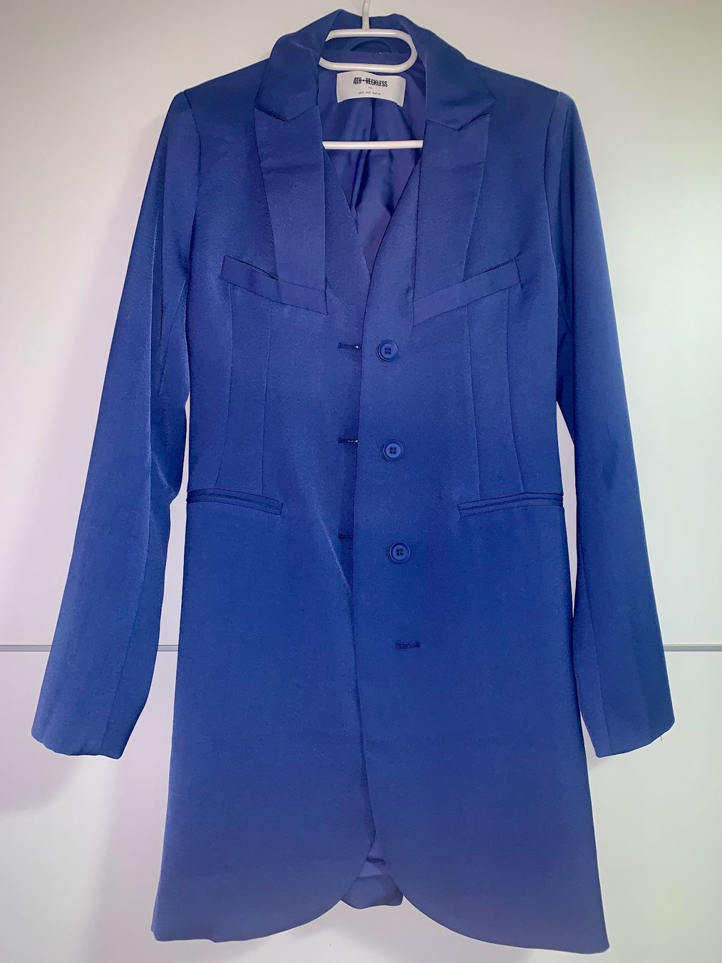 Vestiti: NEU- Elegantes Blazer Kleid • Blau Gr. 36 / Gr. S – Nuovo (secondo la descrizione) da Zürich venduto da Top-Produkte_TOP 6