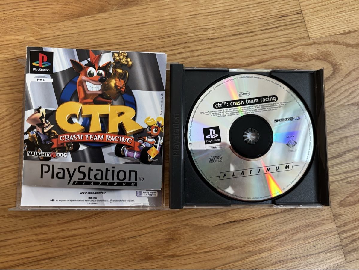Jeux: PS (PAL) - CTR Crash Team Racing – D'occasion à Widen par mxpx_1981 2