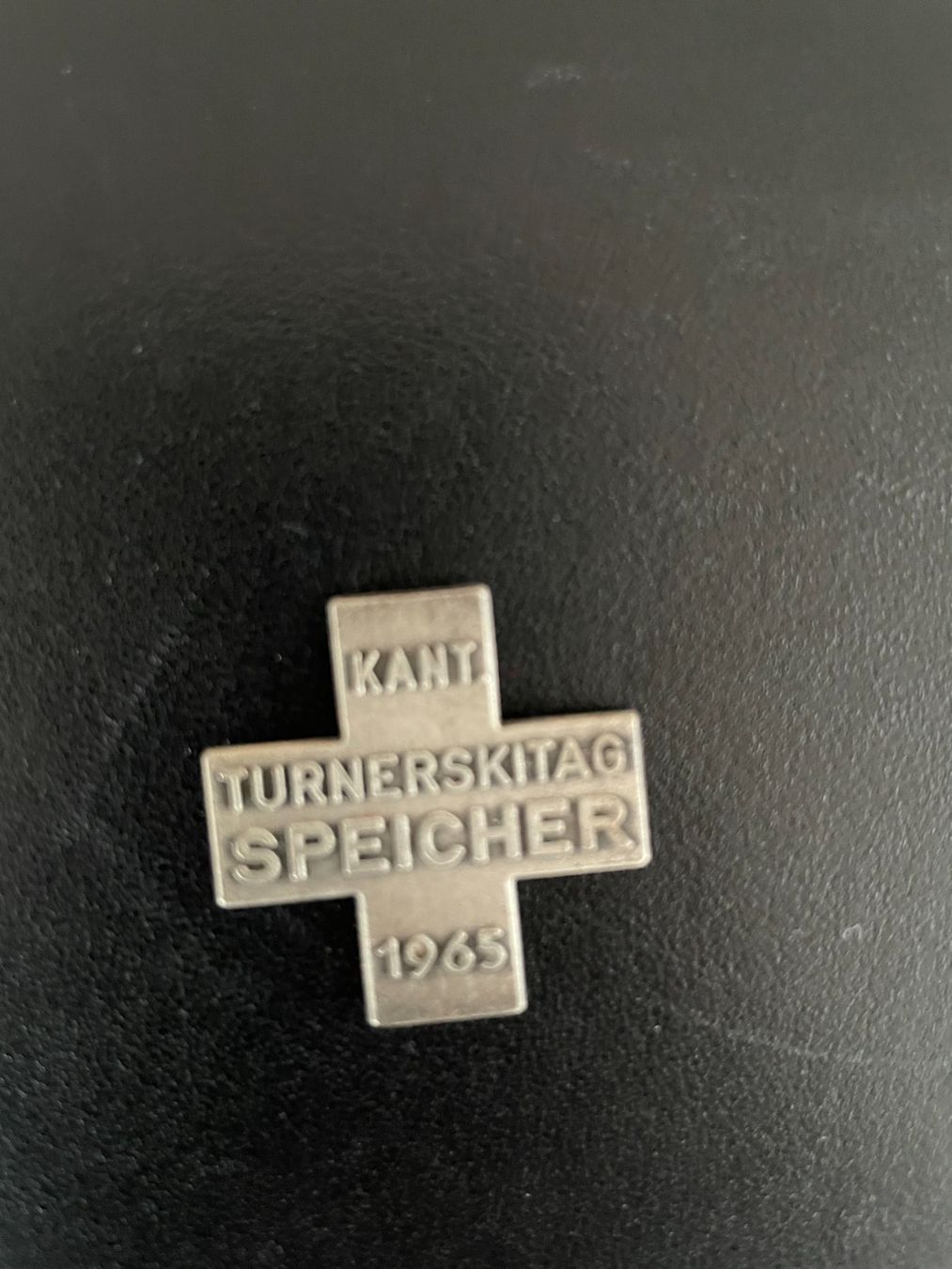 Medaglie: Abzeichen Kantonaler Turner-Skitag Speicher 1965 – Difettoso da Thal venduto da Danny82