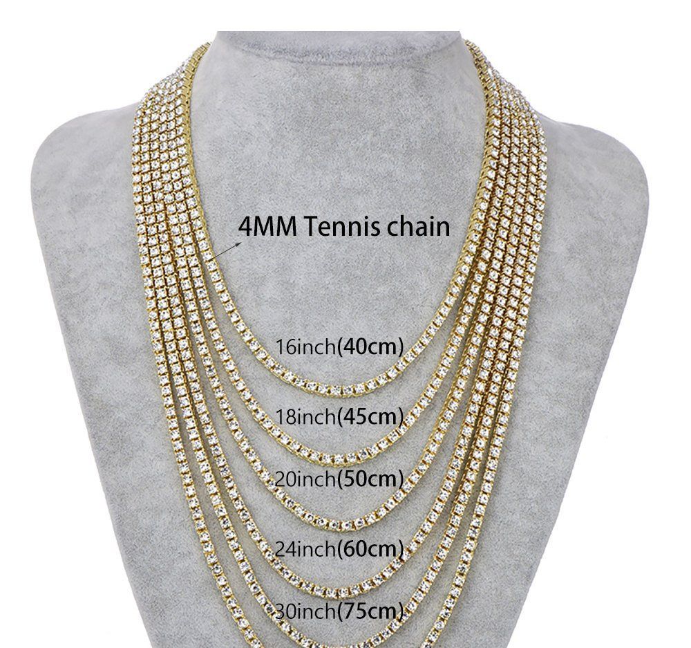 Catenine: Iced out Kette Silber 55 cm x 5mm – Nuovo e nell'imballaggio originale da Suhr venduto da sjay.Cv 6