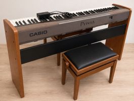 Piano numérique Casio Privia avec tabouret – fonctionne parf