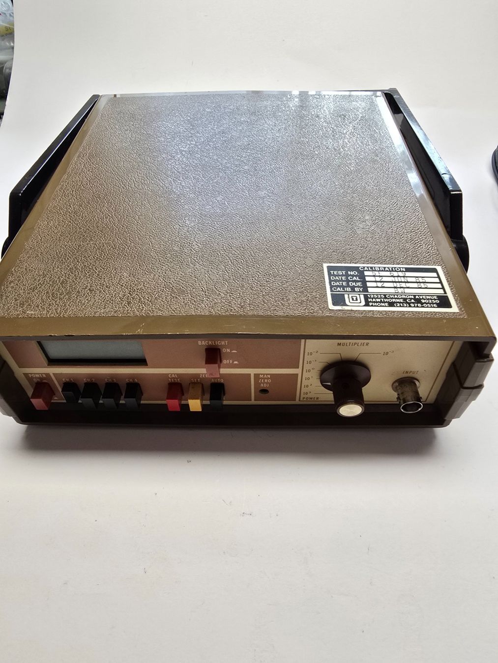 Misurare: Labor-Optometer UDT  Model 61 mit Sensor – Usato da Balgach venduto da Zwickau01 9