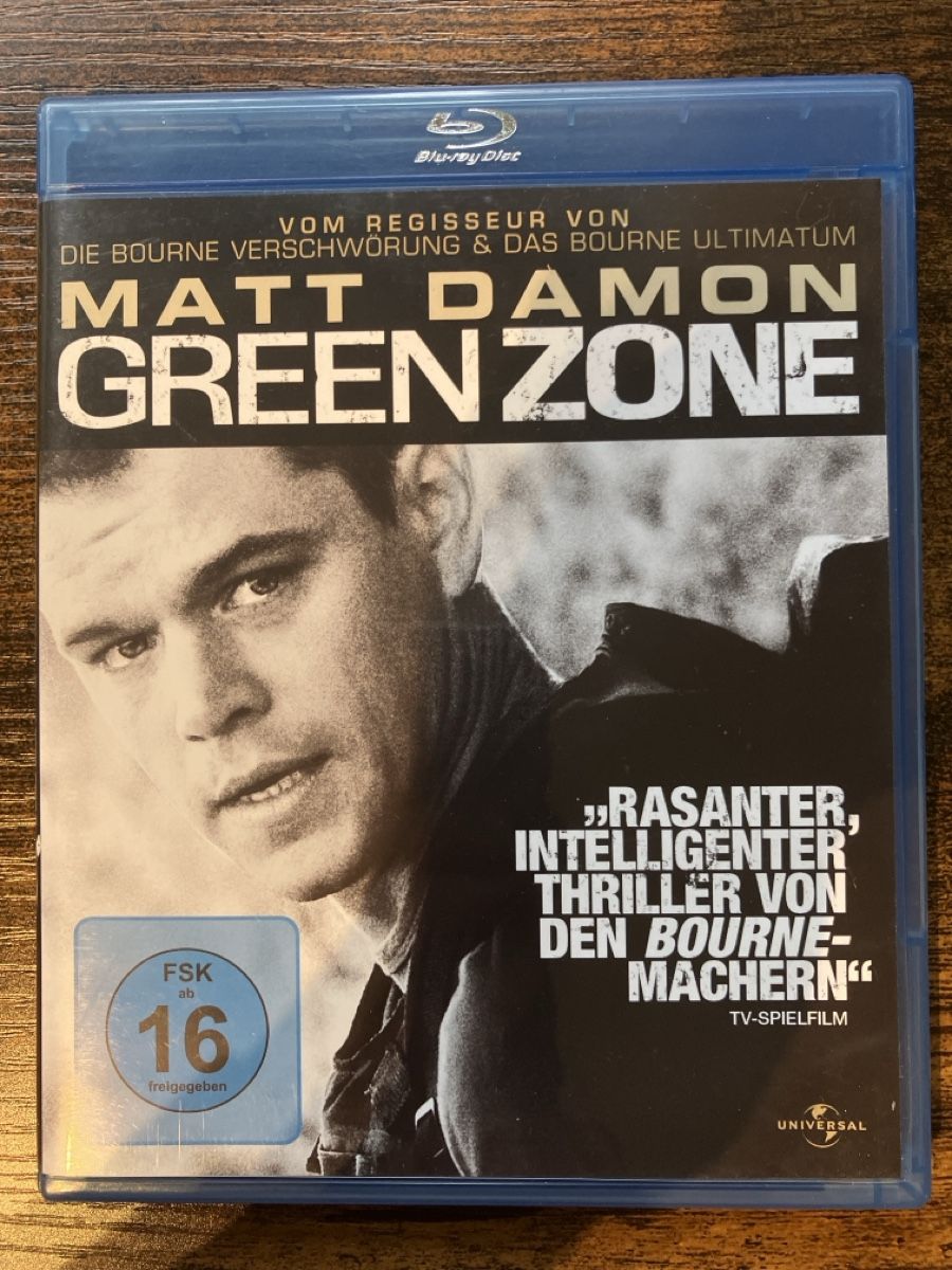Tutti i DVDs: Green Zone BluRay – Usato da Glarus venduto da Jhuber78