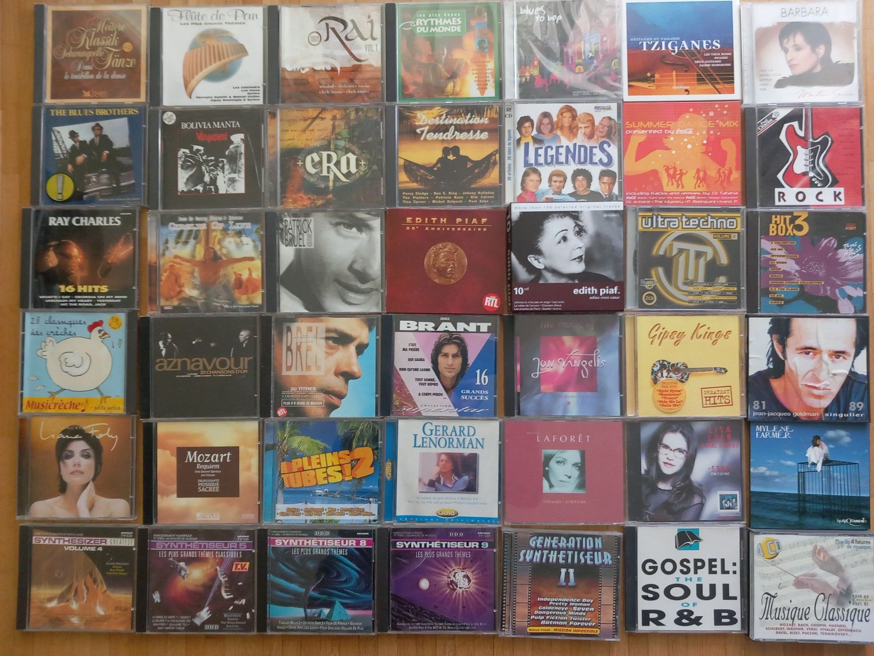 CD: Lot + de 60 CD et coffrets variés - – Usato da Bernex venduto da casimali