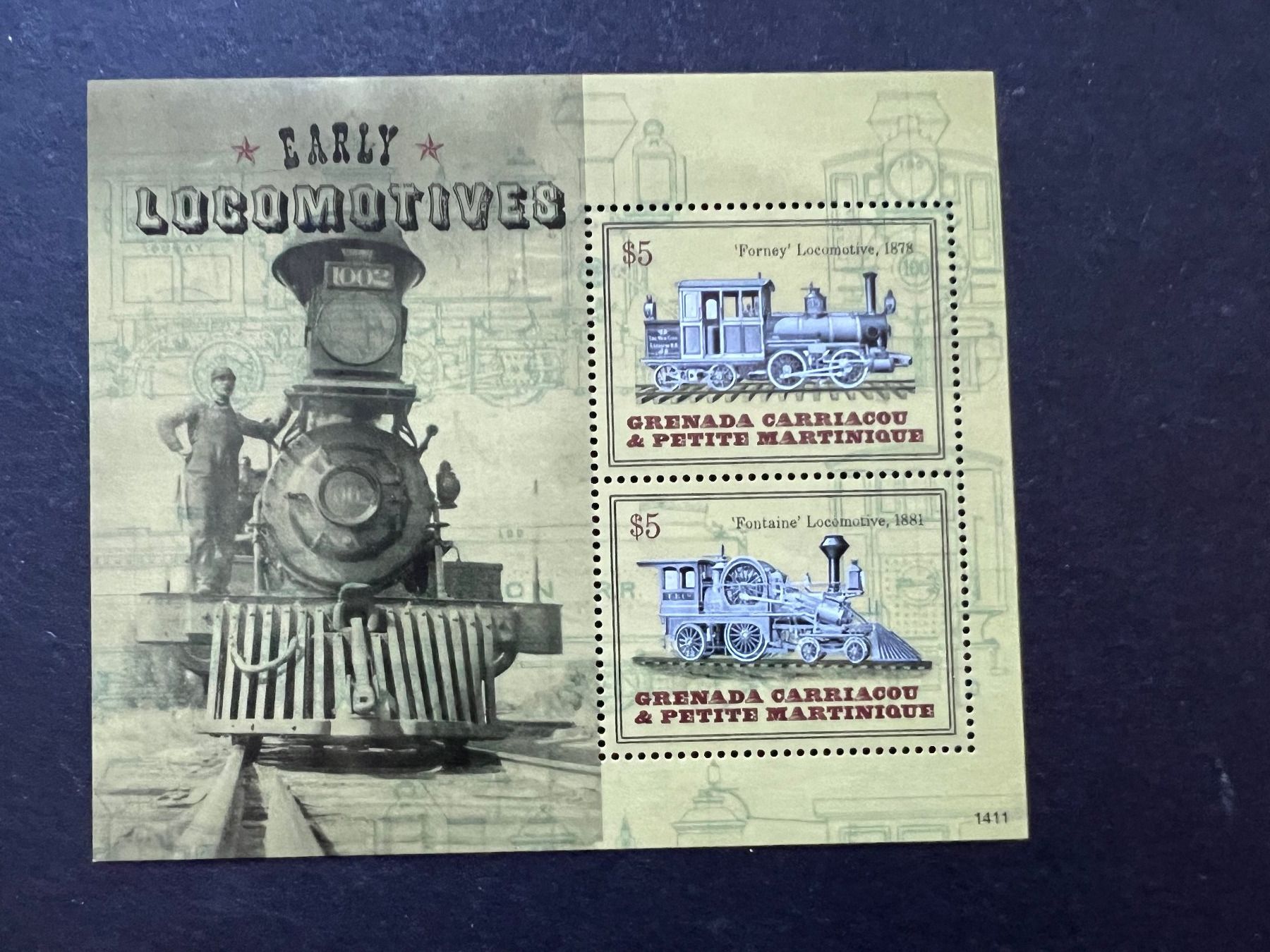 Alle Briefmarken: Grenada/Grenadines 2014 Mi. 699 Block ** Luxus (B17) – Neu (gemäss Beschreibung) aus Hinwil von Sidi4