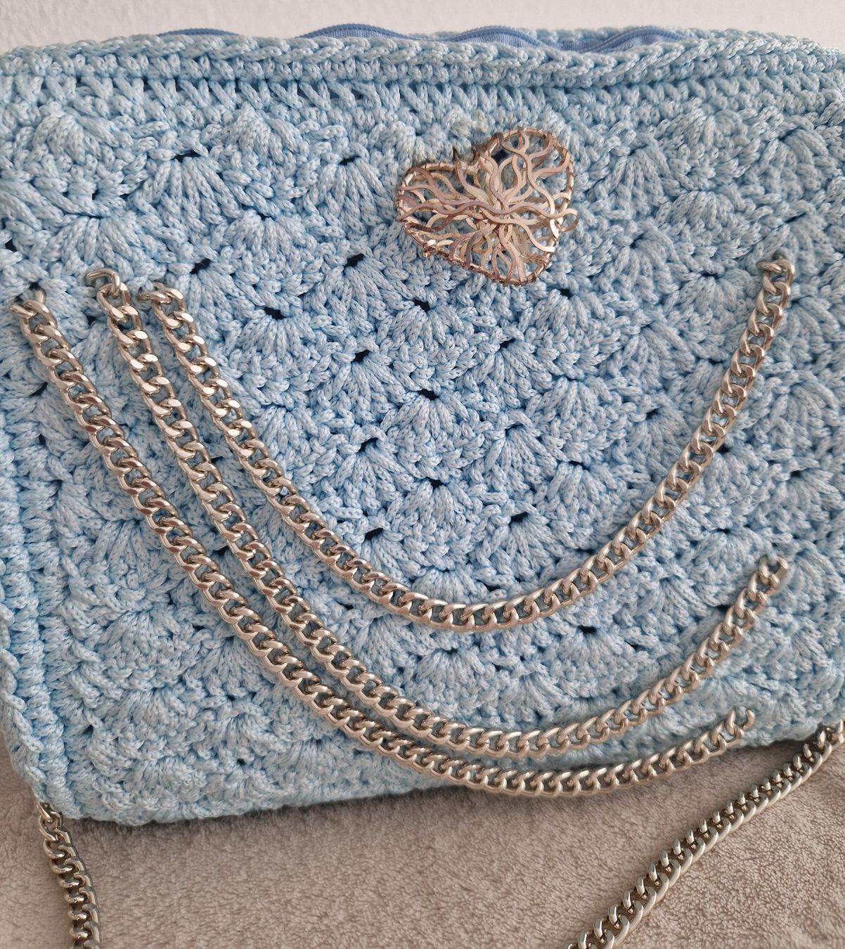 Borse da donna: SAC EN CROCHET HANDMADE – Nuovo e nell'imballaggio originale da Camorino venduto da JPHANDMADE1 2