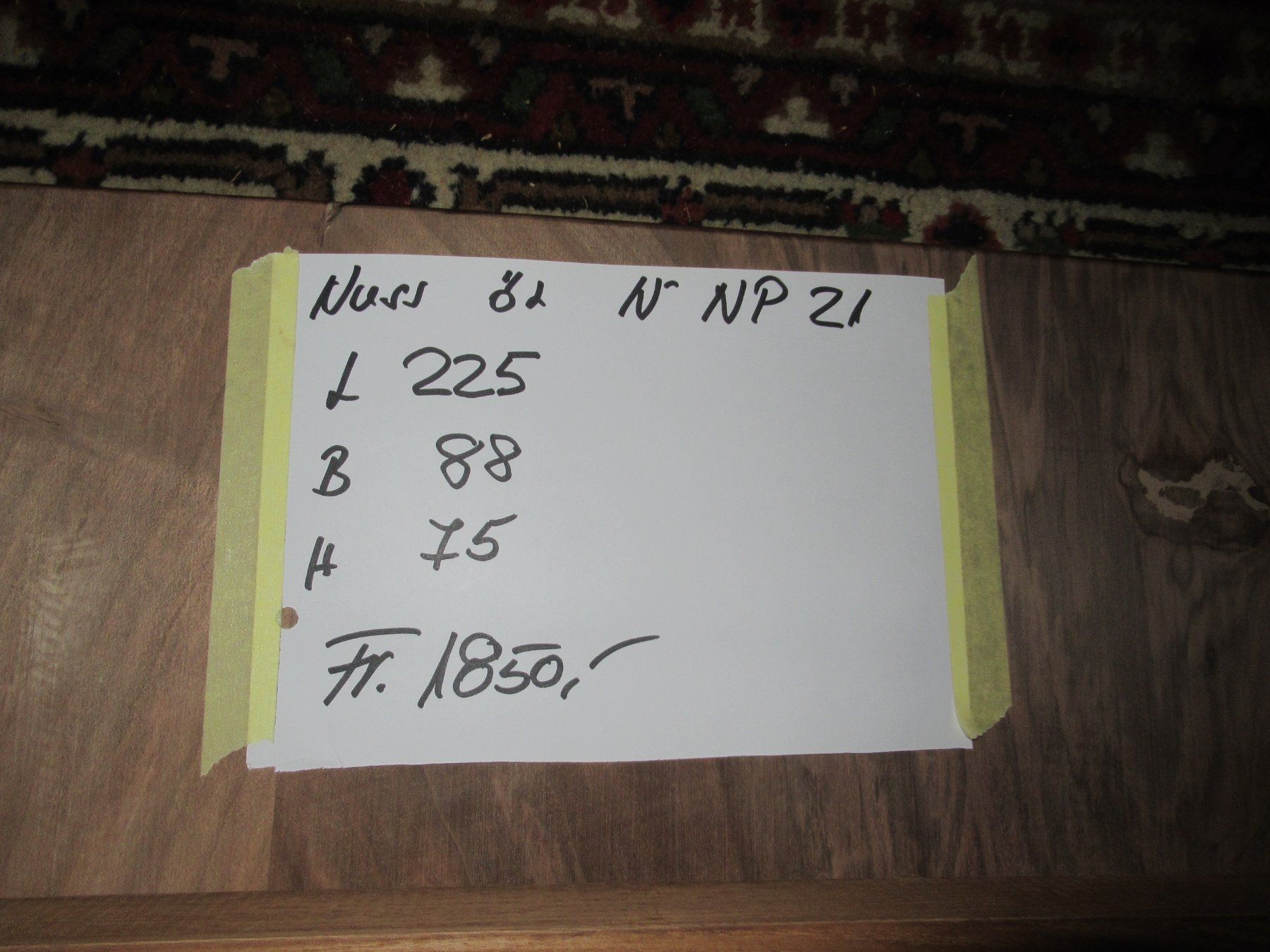 Tavoli: Beizentisch (Nuss/225) – Nuovo (secondo la descrizione) da Berg SG venduto da Pizza58 8