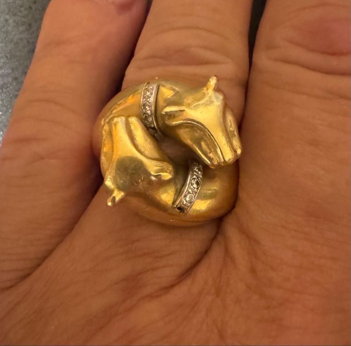 Anelli: Bague panthère en or 18ct – Usato da Plan-les-Ouates venduto da mik_8tzt