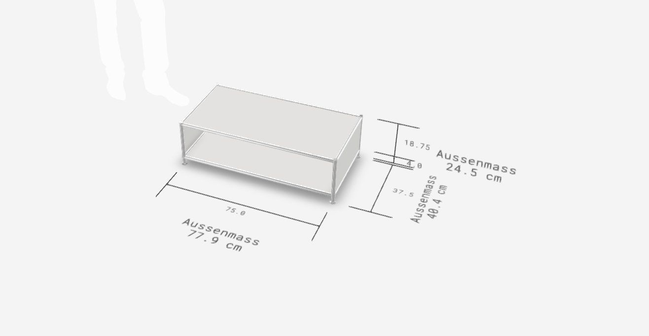 System4 Regale: System4: Sideboard & Couchtisch bzw. Sideboard mit Aufsatz – Gebraucht aus Dicken von tberger4133 9