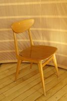 Vintage Holzstuhl – Mid Century - Essstuhl