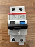 Disjoncteur FI monophasé de 13A, neuf, de marque ABB