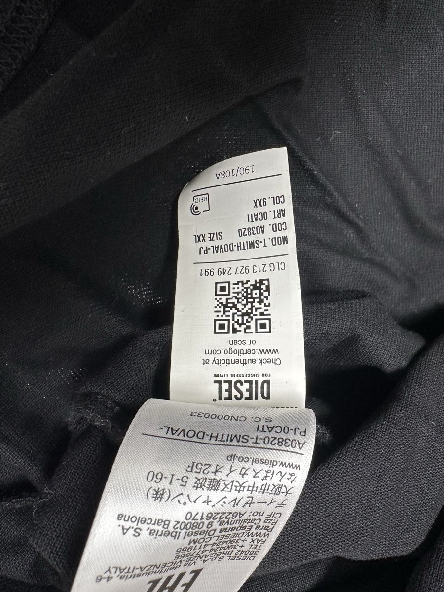 T-Shirts: Herren Poloshirt Schwarz Diesel – Gebraucht aus Schwende von weesli 3