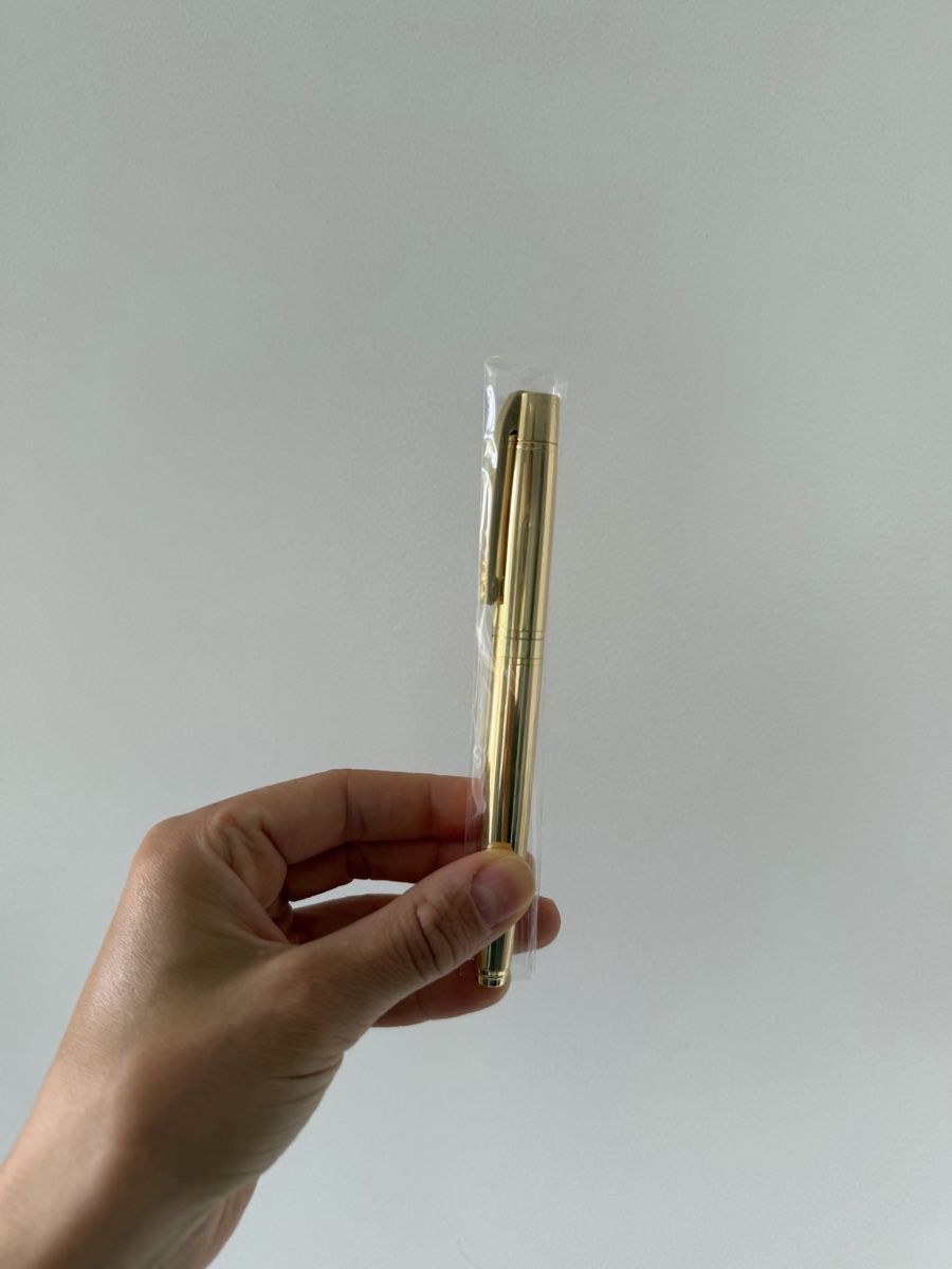 Penna & Evidenziatori: Gold colored fountain pen – Nuovo e nell'imballaggio originale da Uster venduto da Monika_OB 3