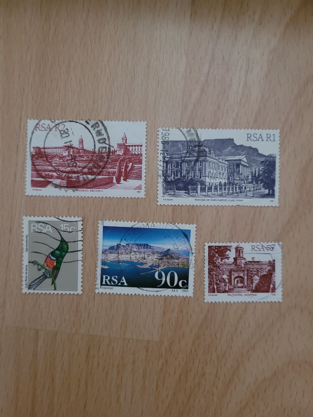 Alle Briefmarken: Briefmarken Südafrika – Gebraucht aus Inwil von Flower2325