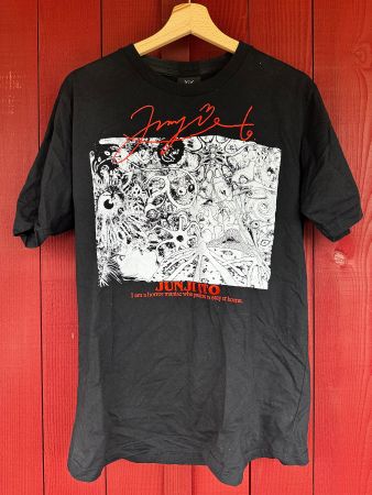 Junji Ito T-Shirt Gr. L - Horror Manga - Gewaschen und neu!