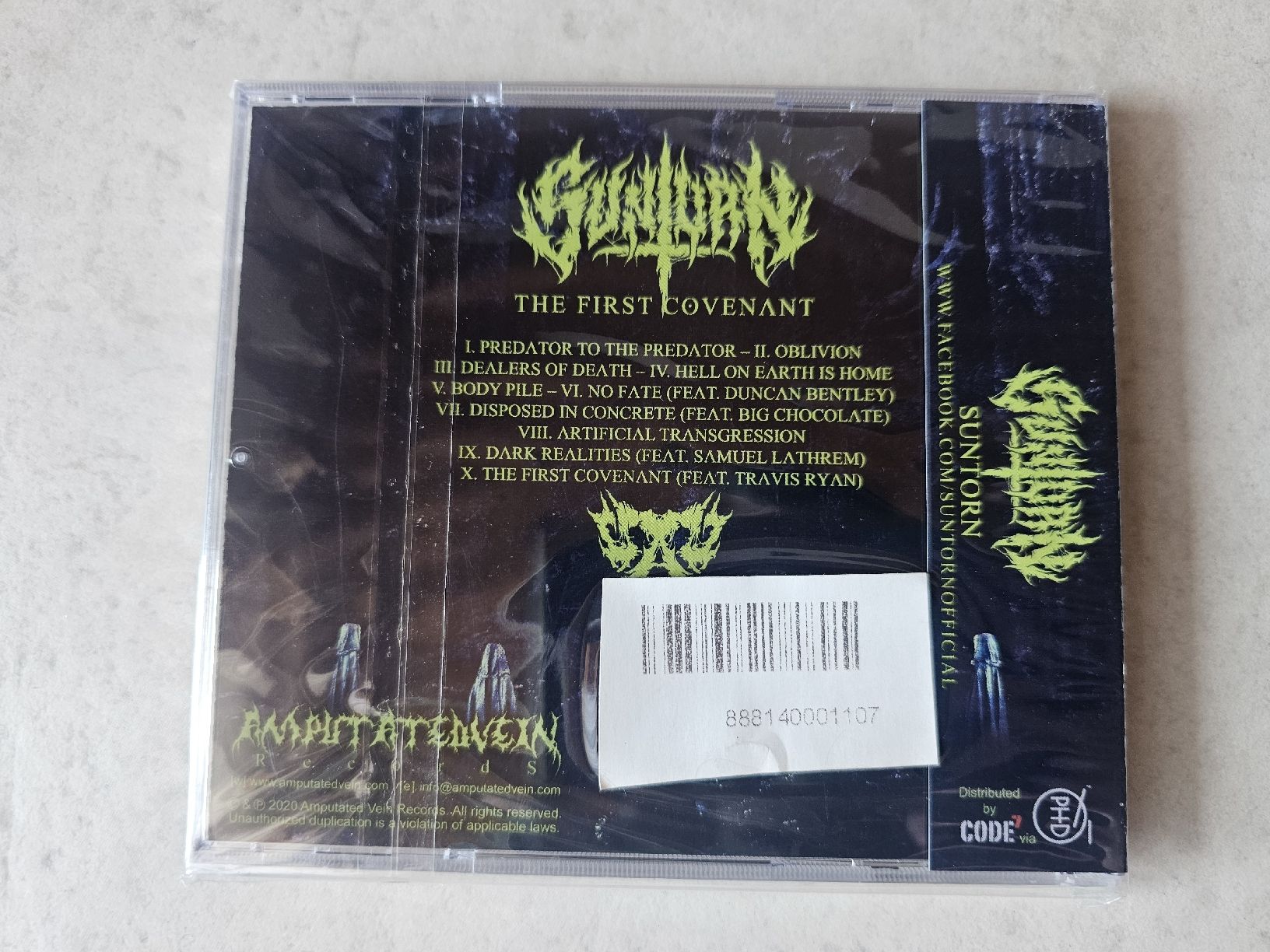 CD: Suntorn  -  The First Covenant / Fabrikneu – Nuovo e nell'imballaggio originale da Schneisingen venduto da backstore24 1