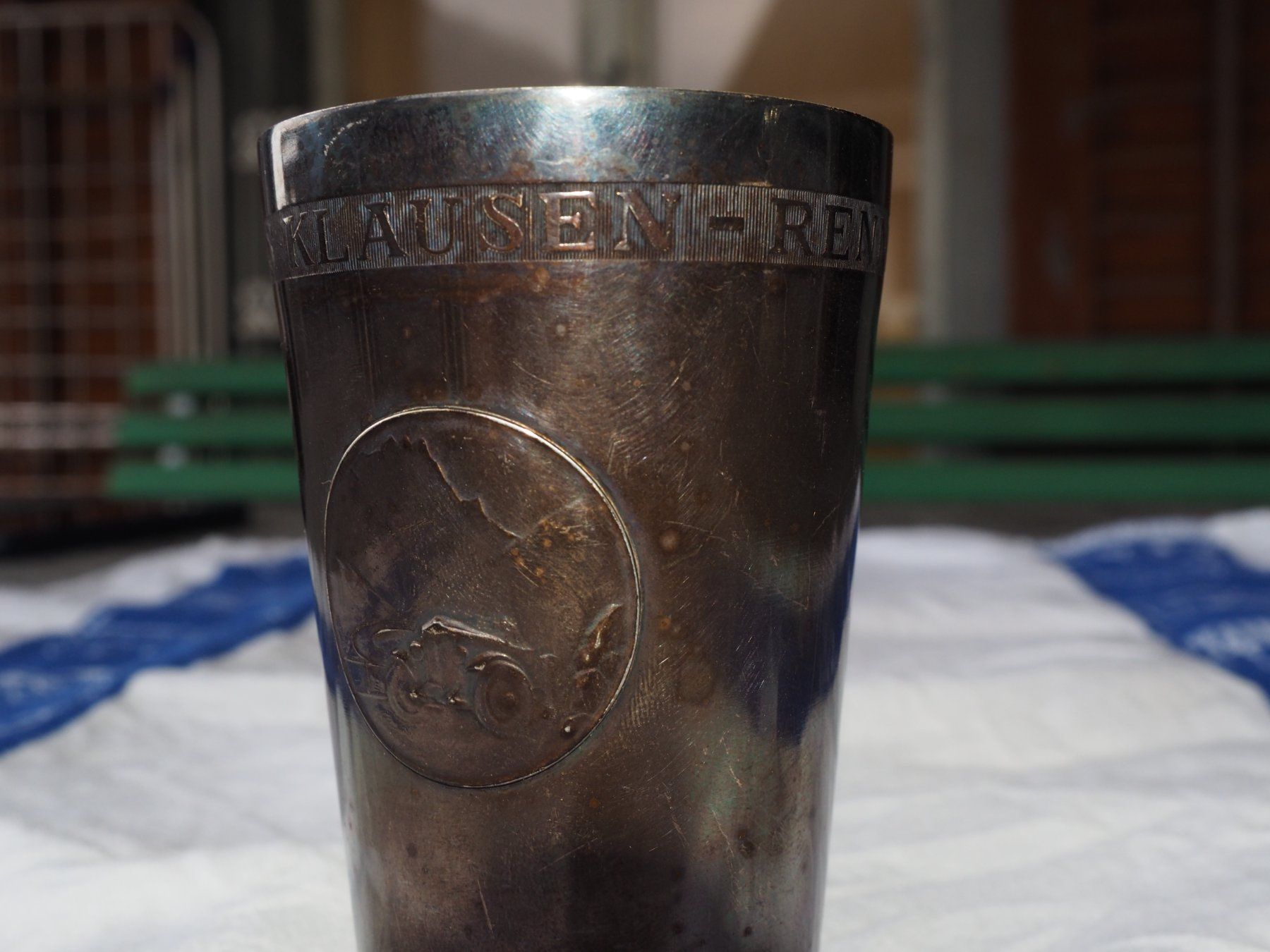 Sonstiges zum Sammeln & Seltenes: Pokal, Klausenrennen 1926 // SILBER // – Gebraucht aus Schänis von Lobelie1 2