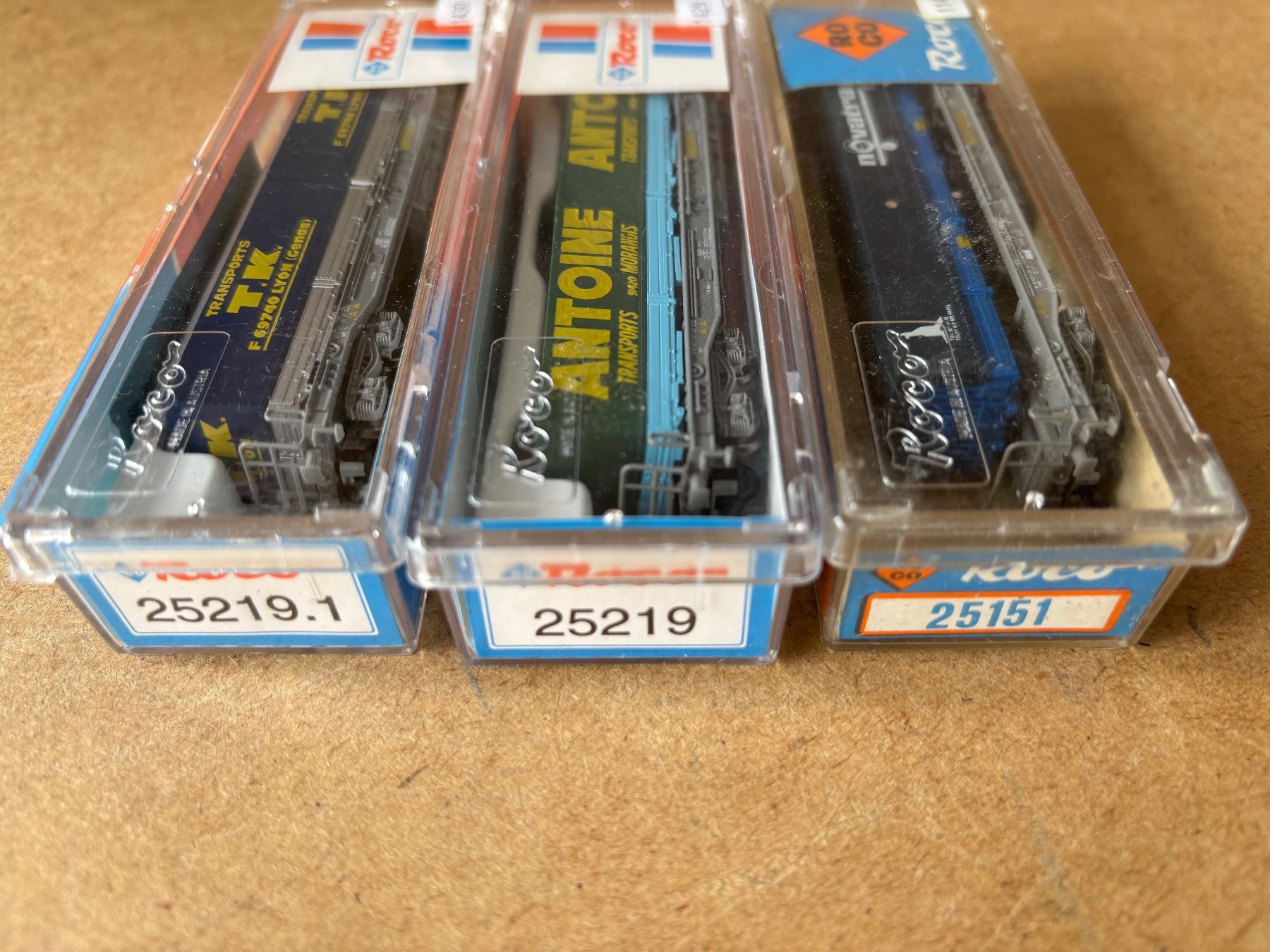 Lima Modellini di ferrovie: 3x Roco 25219 - 25219.1 - 25151 Novatrans – Nuovo e nell'imballaggio originale da Hauterive NE venduto da eriamch 1