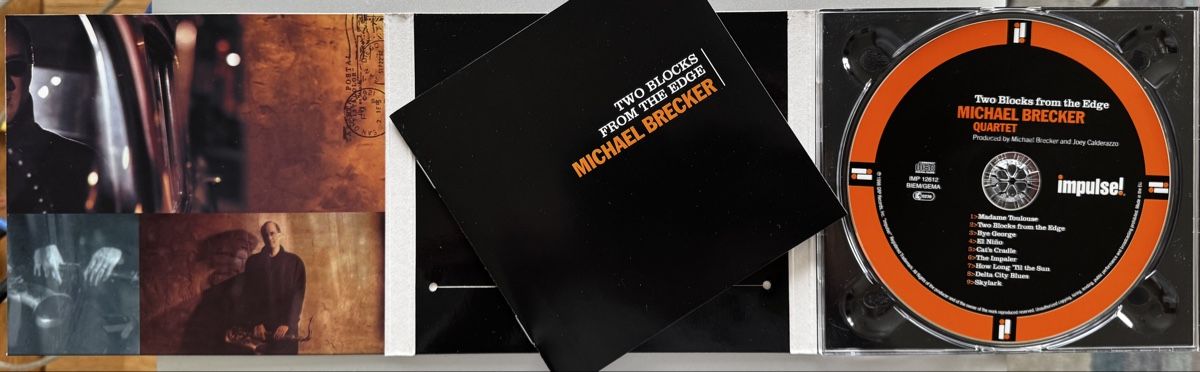 CD: CD Michael Brecker - Two Blocks From the Edge – Usato da Zürich venduto da tomakomai 3