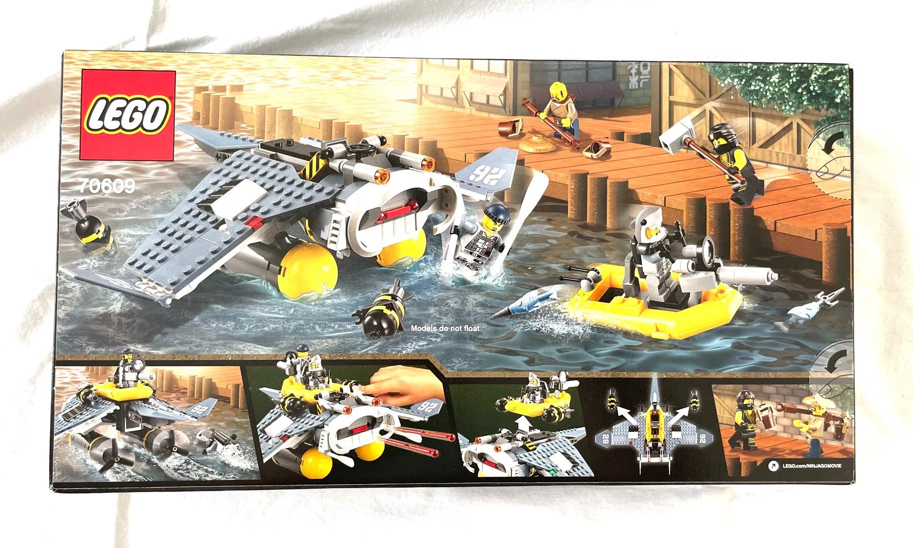 Lego Kit di costruzioni: Lego 70609: Manta Ray Bomber – Nuovo e nell'imballaggio originale da Corminboeuf venduto da Ld6NVToZQe 2