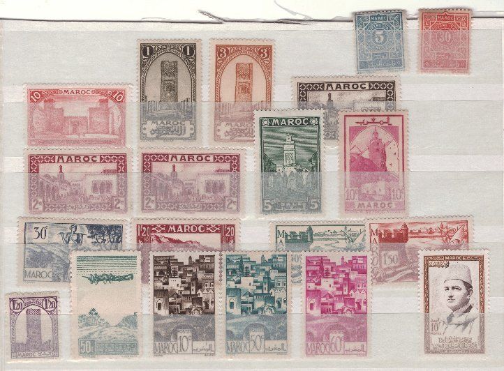 Prophila Collection – Marokko 100 Verschiedene Briefmarken Für Sammler – Original & Echt