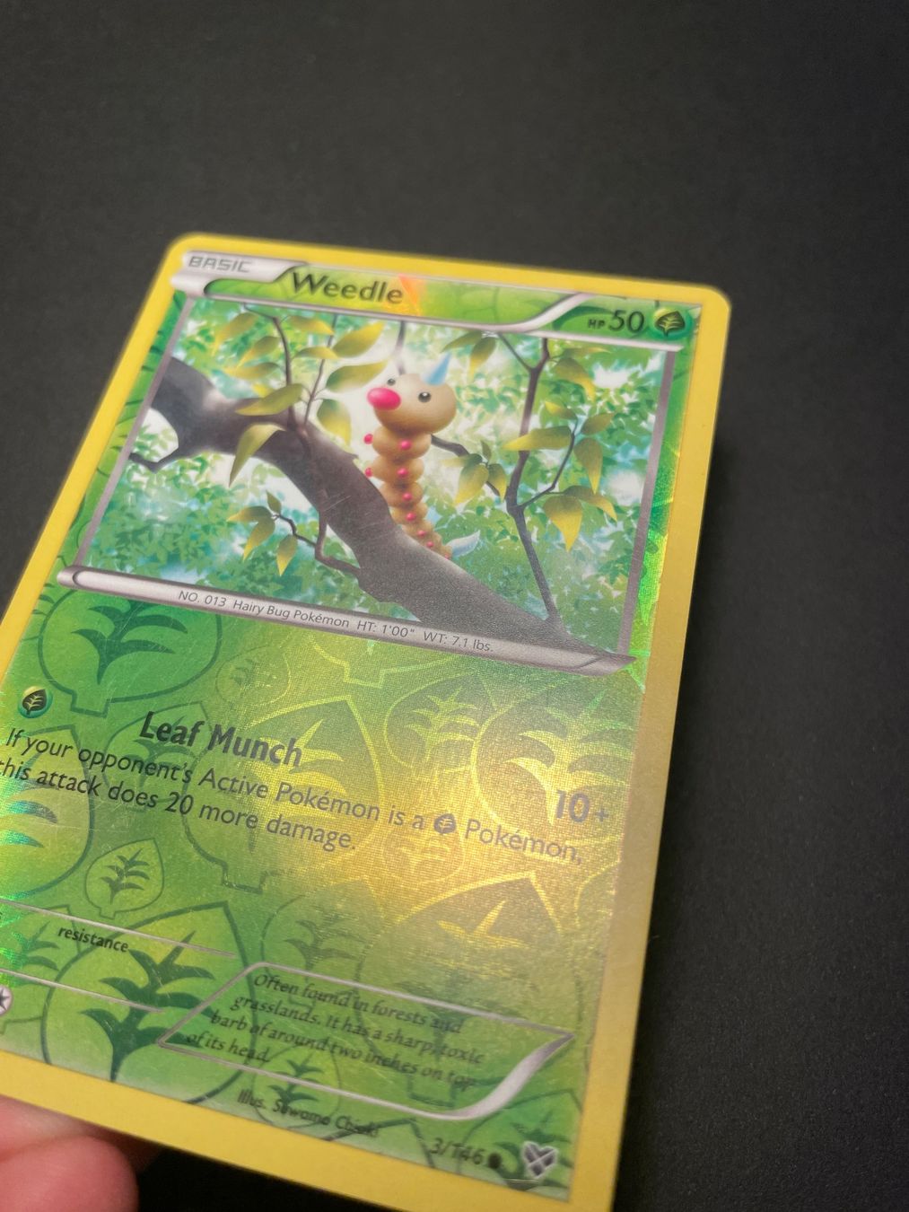 Pokémon Carte collezionabili: Weedle XY Base Set 3/146 Reverse Holo – Usato da Zürich venduto da pokemon_cards 2