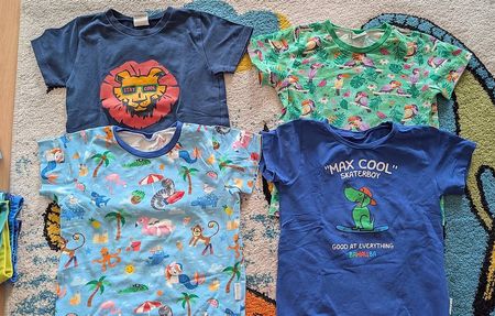 4 Babauba T-shirt, Gr. 104-110 