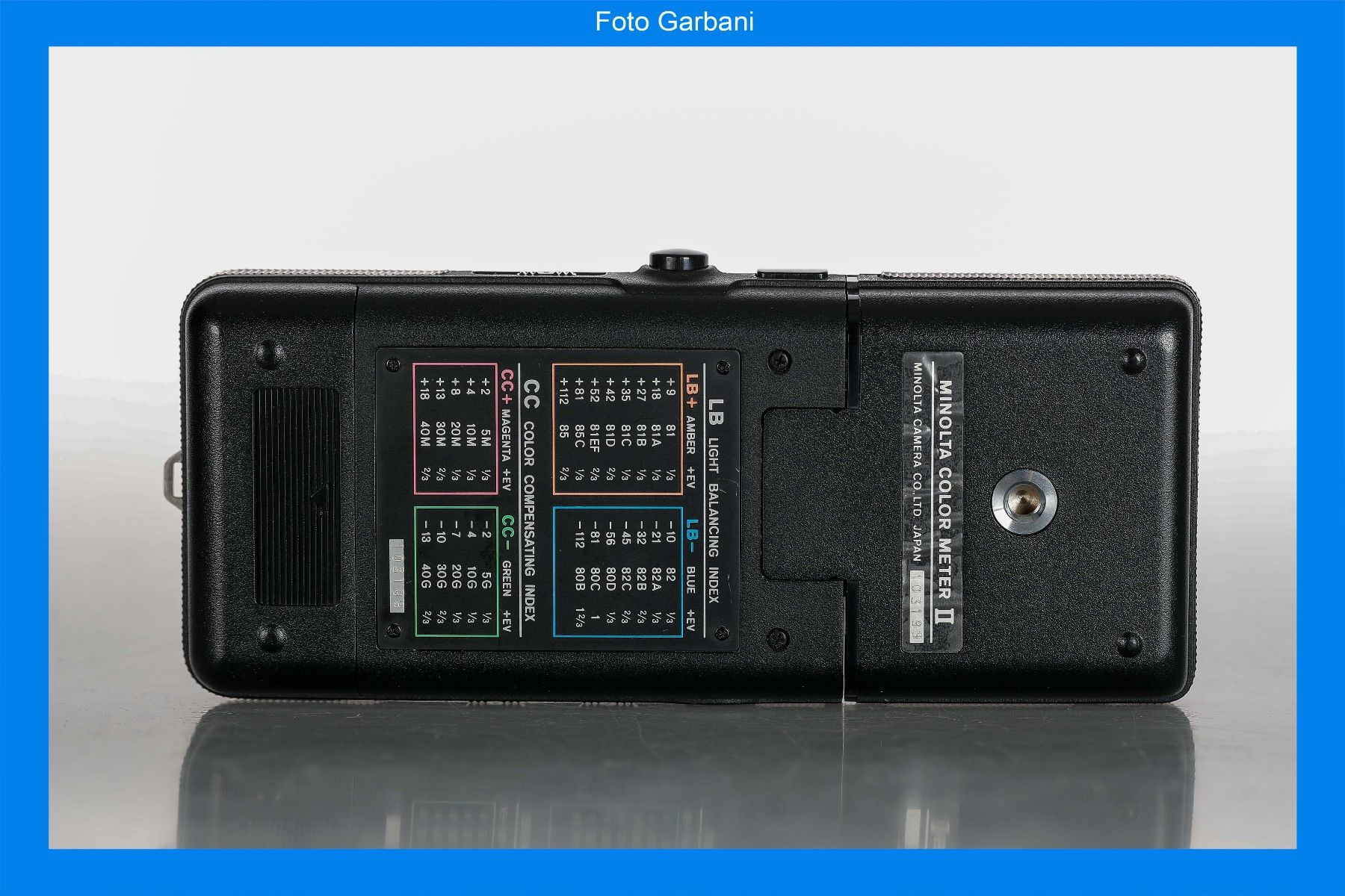 Misurare: Minolta Color Meter II – Usato da Muralto venduto da FotoGarbani 2