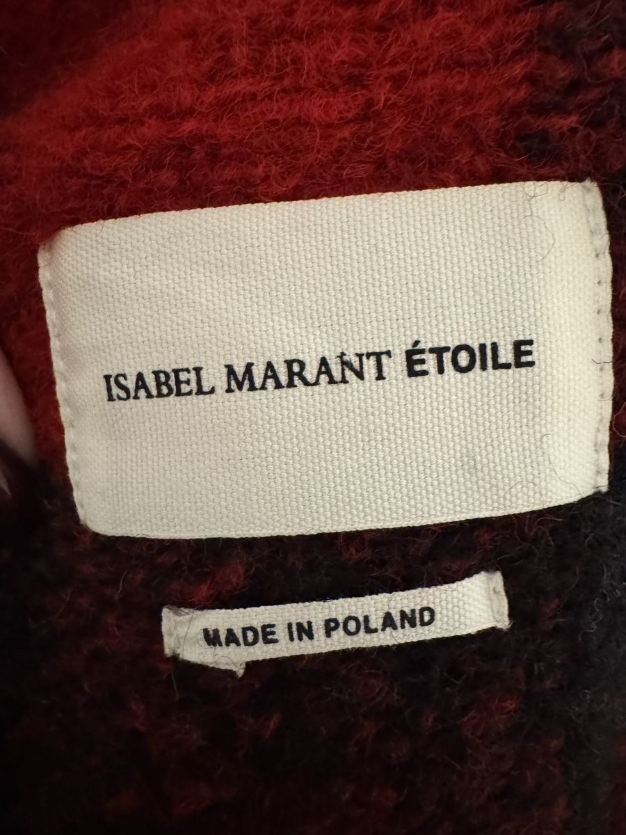 Isabel Marant Giacche: Isabel Marant Étoile Jacket Red/Black Wool Blend Sz 34 – Nuovo (secondo la descrizione) da Sarnen venduto da vik_jw5z 7