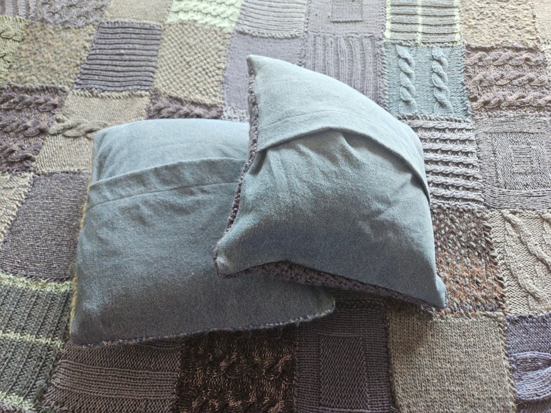 Decken: Couverture couvre-lit faite main camaïeu bleu neuve – Neu und originalverpackt aus Thônex von lacomtessedesfees 8