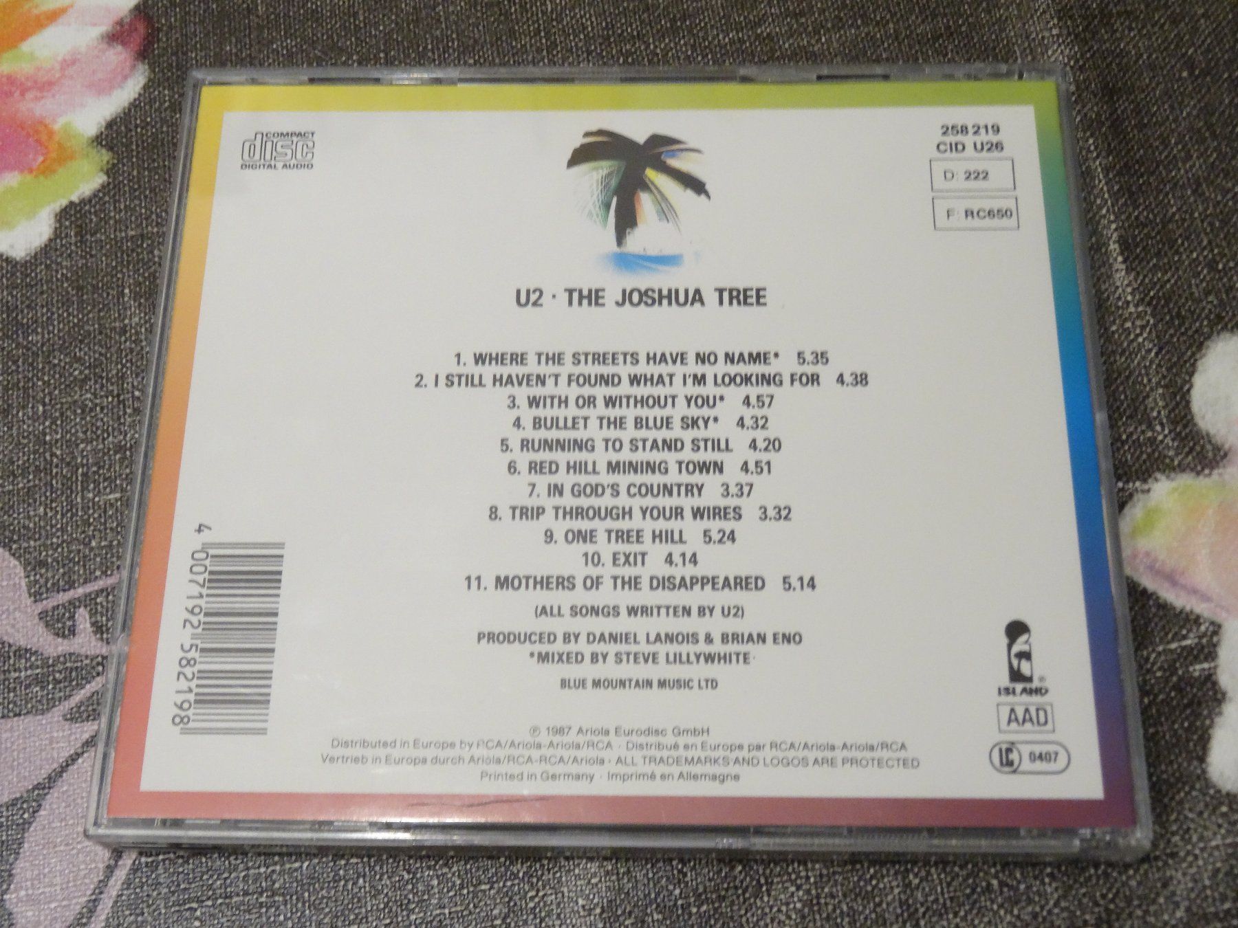 CD: U2 - Joshue Tree CD – Usato da Olten venduto da Disc-Ausverkauf 1