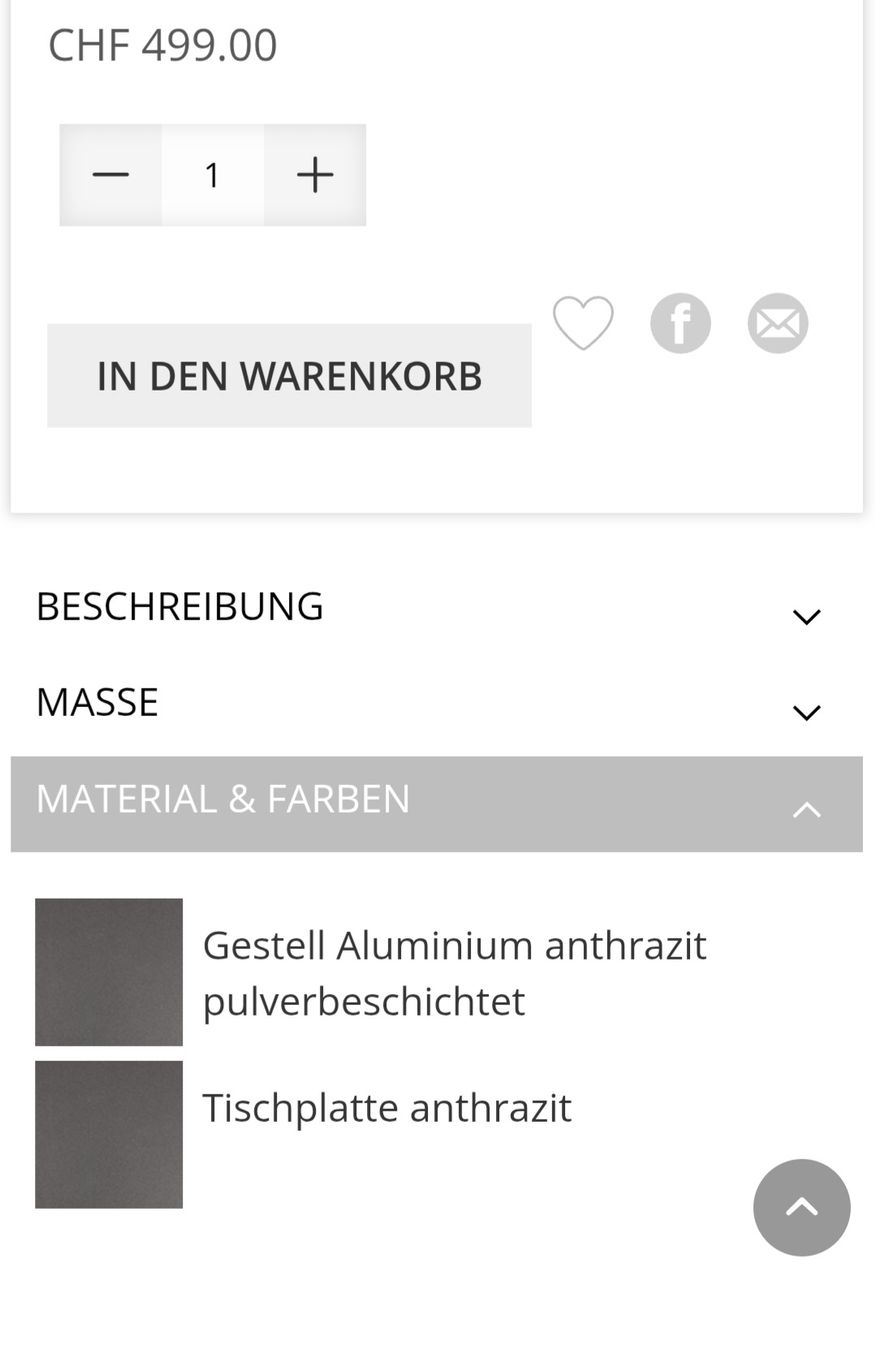 Tavoli: 2 Beistelltisch zu verkaufen, groß und klein.  Denova Aktion – Nuovo e nell'imballaggio originale da Oetwil a.d. Limmat venduto da Rebi_reina 2