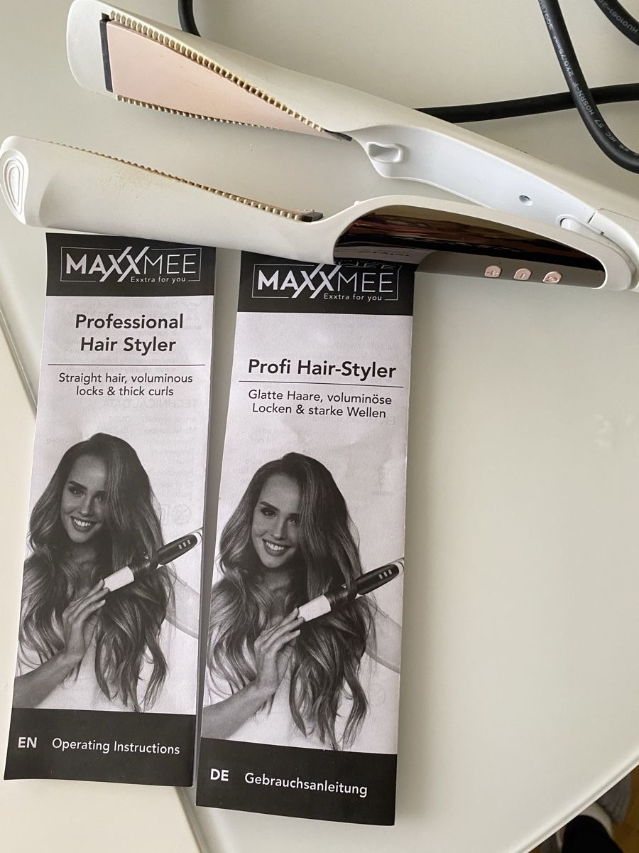 Piastre & Arricciacapelli: MAXXMEE Profi Haar-Styler, Glätteisen, Lockenstab, neuwertig – Nuovo (secondo la descrizione) da Hochdorf venduto da Katja014 4