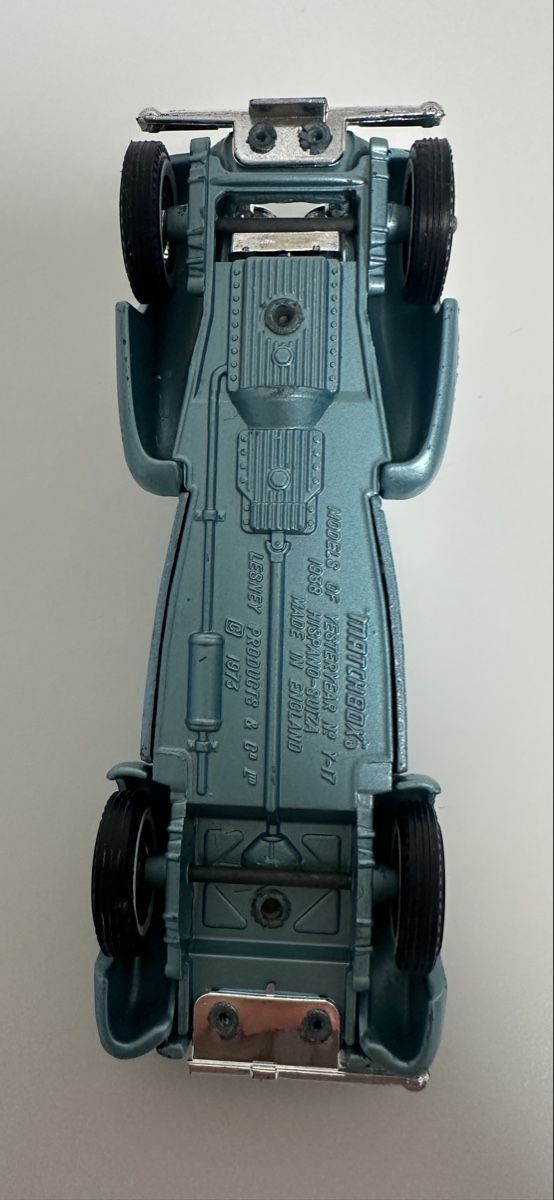 Matchbox Voitures modèles: Modellauto Matchbox Hispano Suiza blau  – D'occasion à Teufen AR par lexa81 1