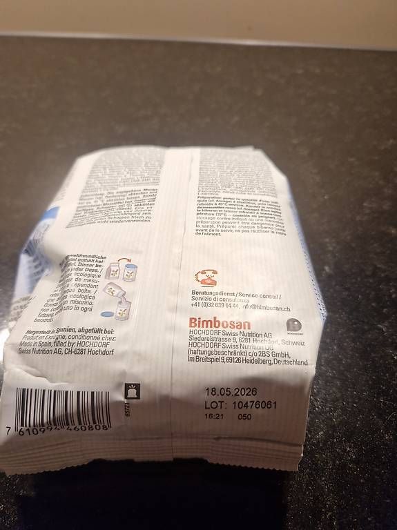 Cibi & Specialità: Bimbosan Pre 1 Soja – Usato da Liebefeld venduto da Micha555 1