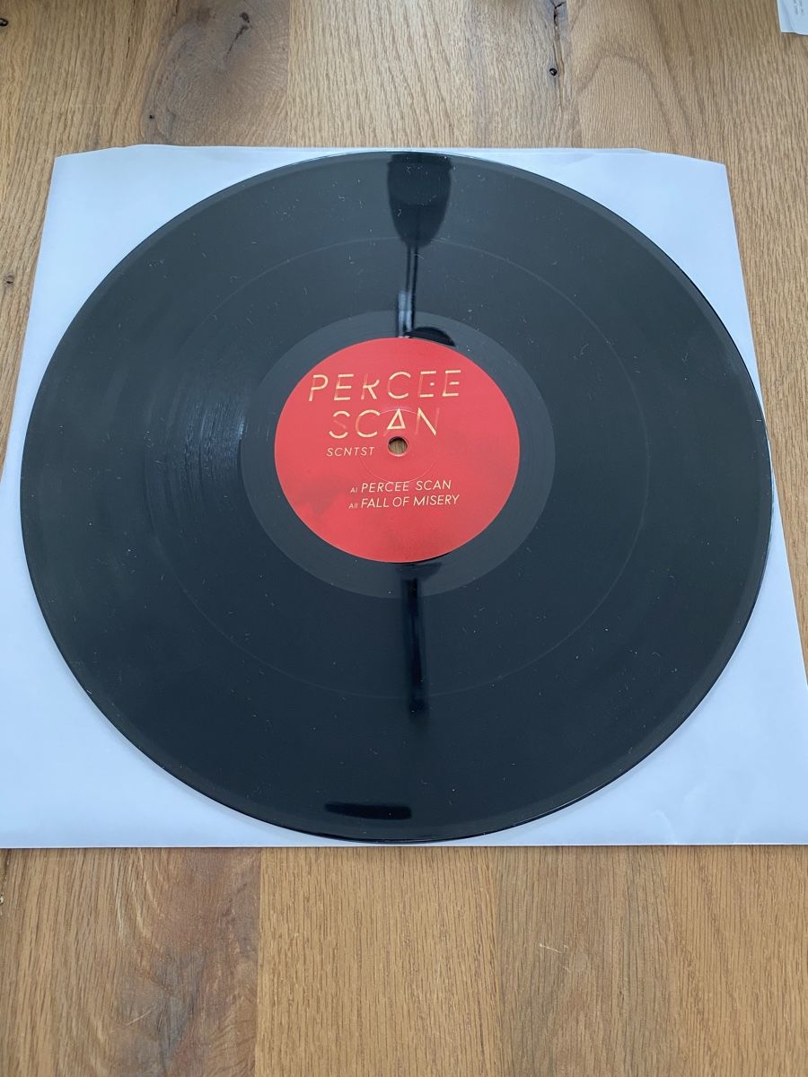 Schallplatten: SCNTST - Percee Scan Vinyl LP Techno – Neu (gemäss Beschreibung) aus Möhlin von Devilspunchbowl 2