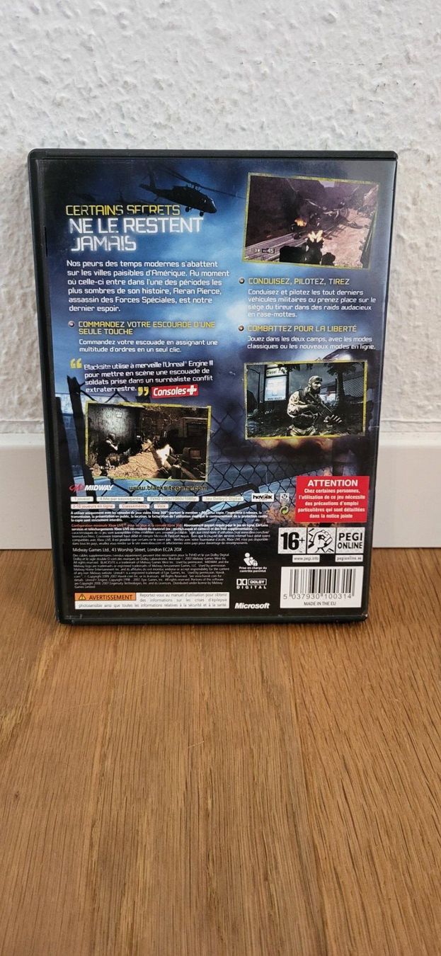 Microsoft Giochi: Xbox 360 - Blacksite – Usato da Münsingen venduto da DigitaleSpielecke 1