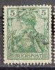 Tutti i francobolli: 1900 Deutsches Reich 5 gestempelt – Usato da Horgen venduto da FIR-2008