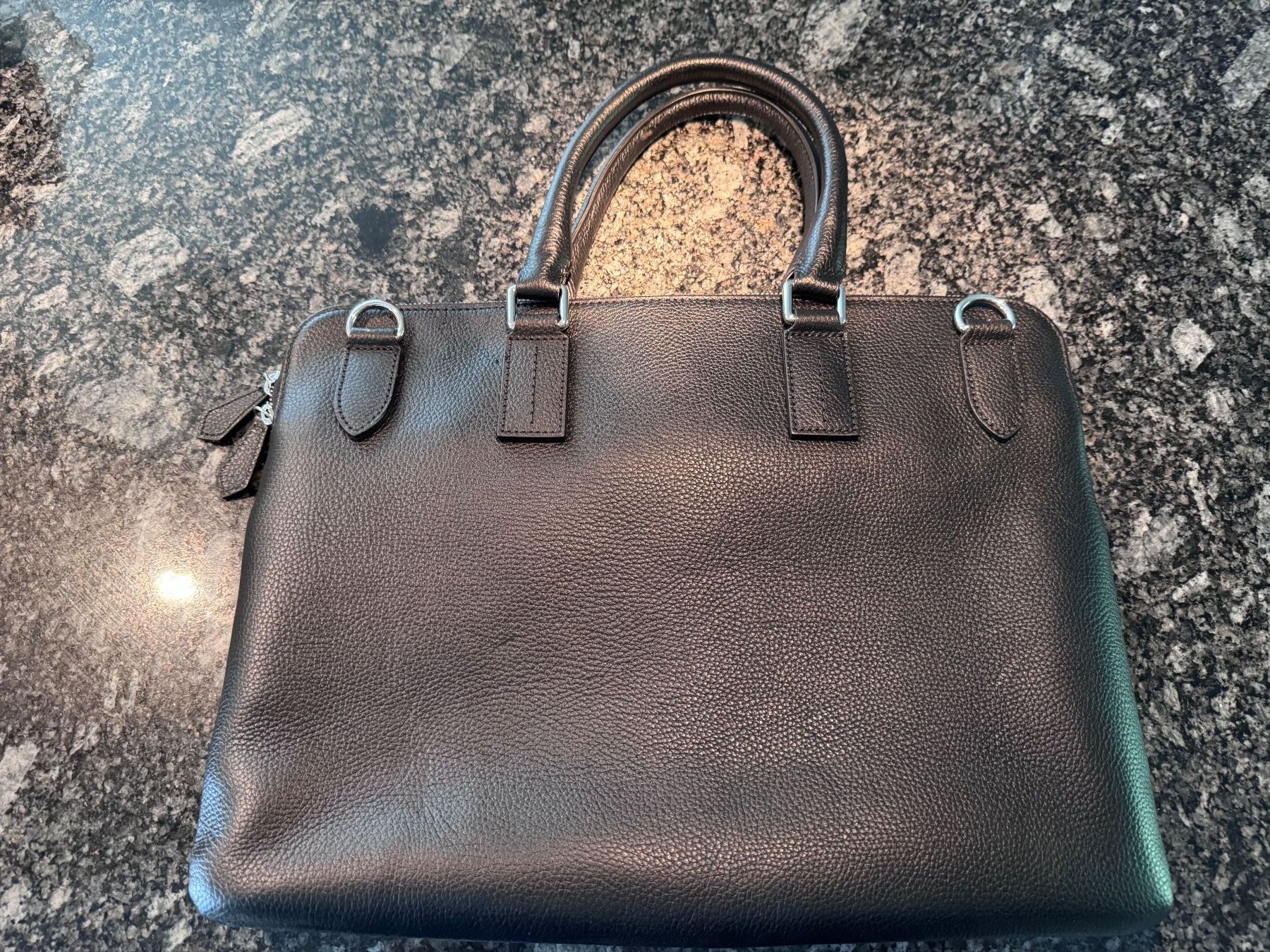 Navyboot Valises & Sacs: Navyboot Laptoptasche Leder schwarz neuwertig – D'occasion à Solothurn par Leopold2019 1