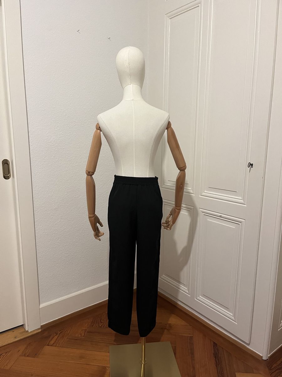 Zara Pantaloni: Zara Basic black trousers, M, excellent condition, chic look – Usato da Mies venduto da Nib2011 7