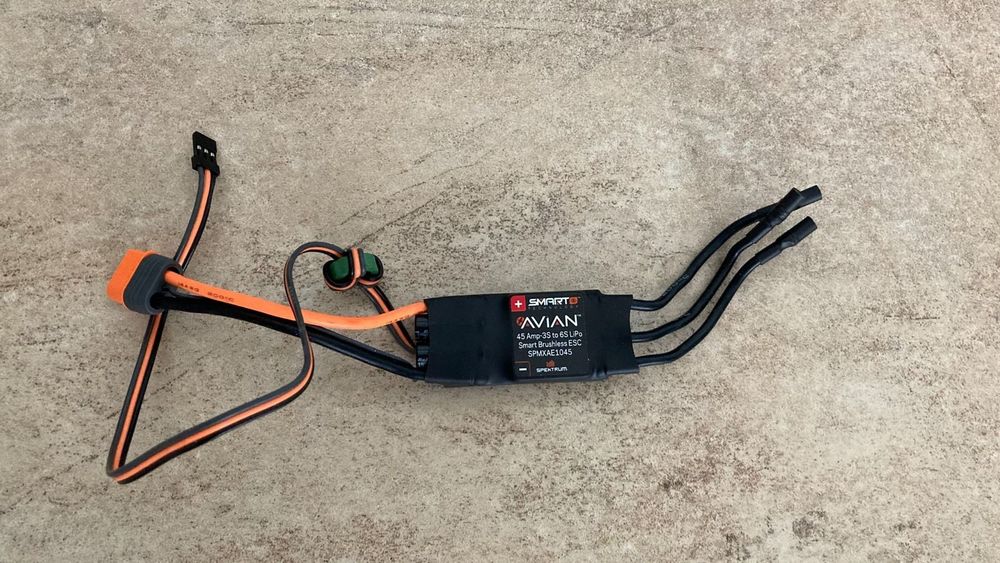 Avian 40-Amp Dual Smart Lite Brushless ESC, 3S-6S: IC5 | Spektrum