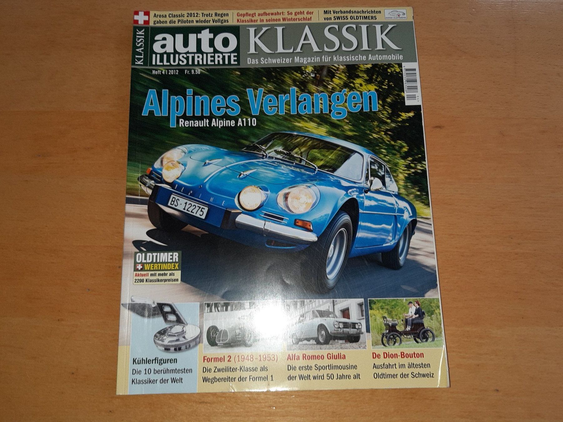 Riviste & Magazine: Auto Klassik Illustrierte 01/2021 Renault Alpine A110 – Usato da Rotkreuz venduto da nigal