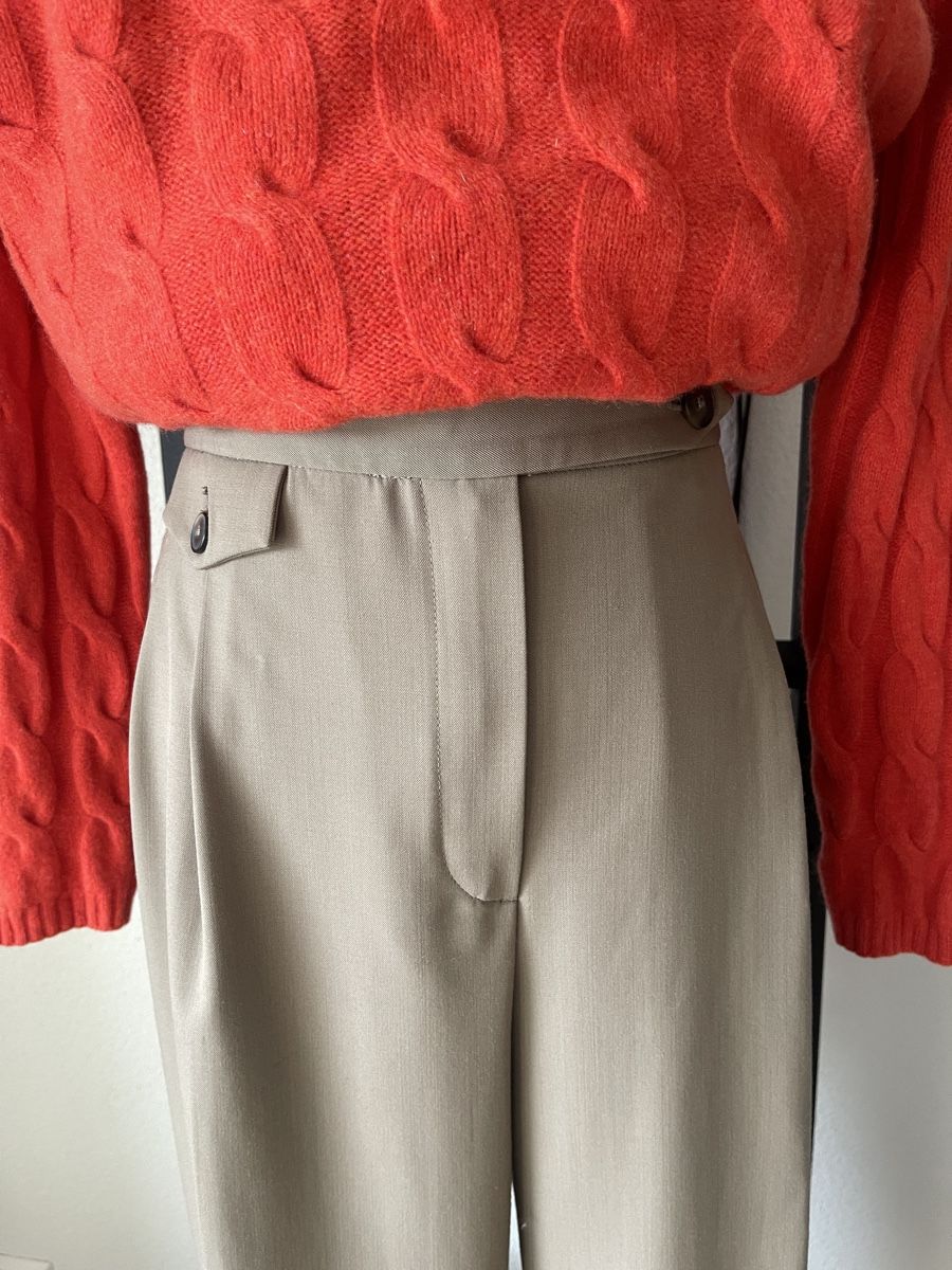 Massimo Dutti Pantaloni: Massimo Dutti Bundfalten Hose / Beige / Gr. 40 – Usato da Zürich venduto da Recode.Fashion 3